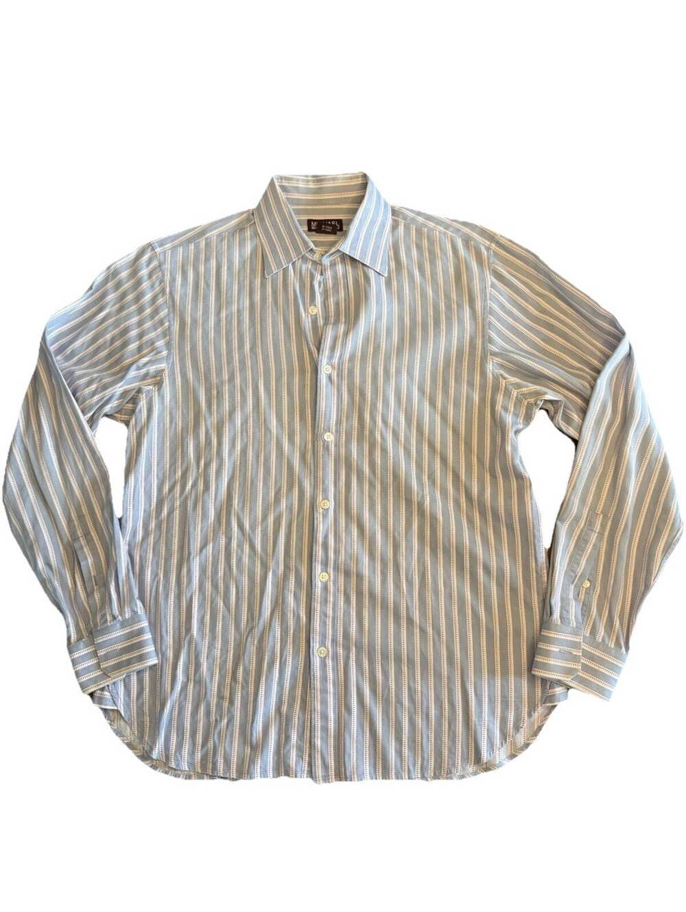 Michael Kors Mens Long Sleeve Button Down Shirt‎ Size Medium